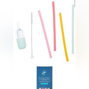 $10 ADD ON‎ NWT Chic & Tonic Silicone Straws